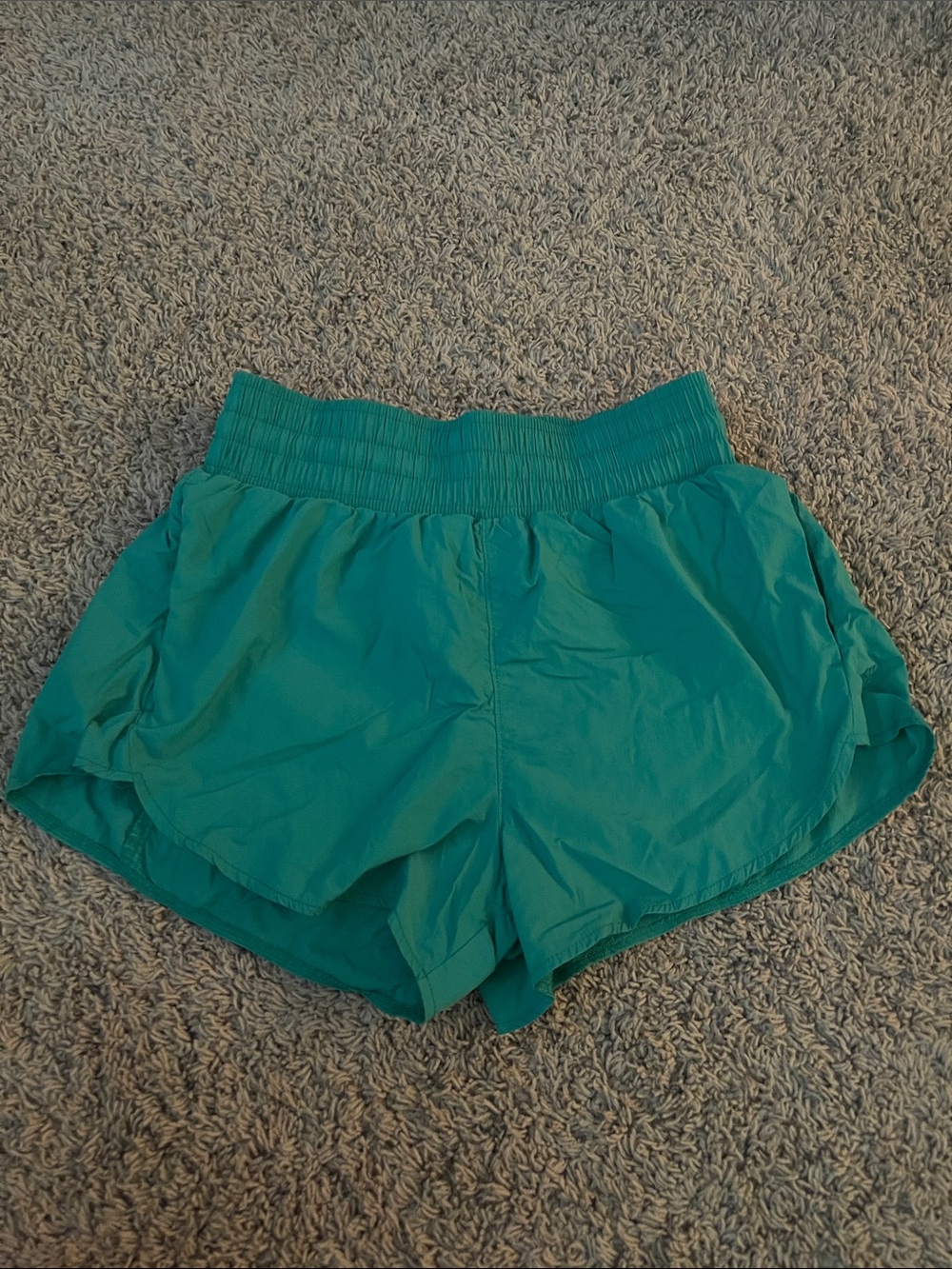 All In Motion Women's Green Running Shorts